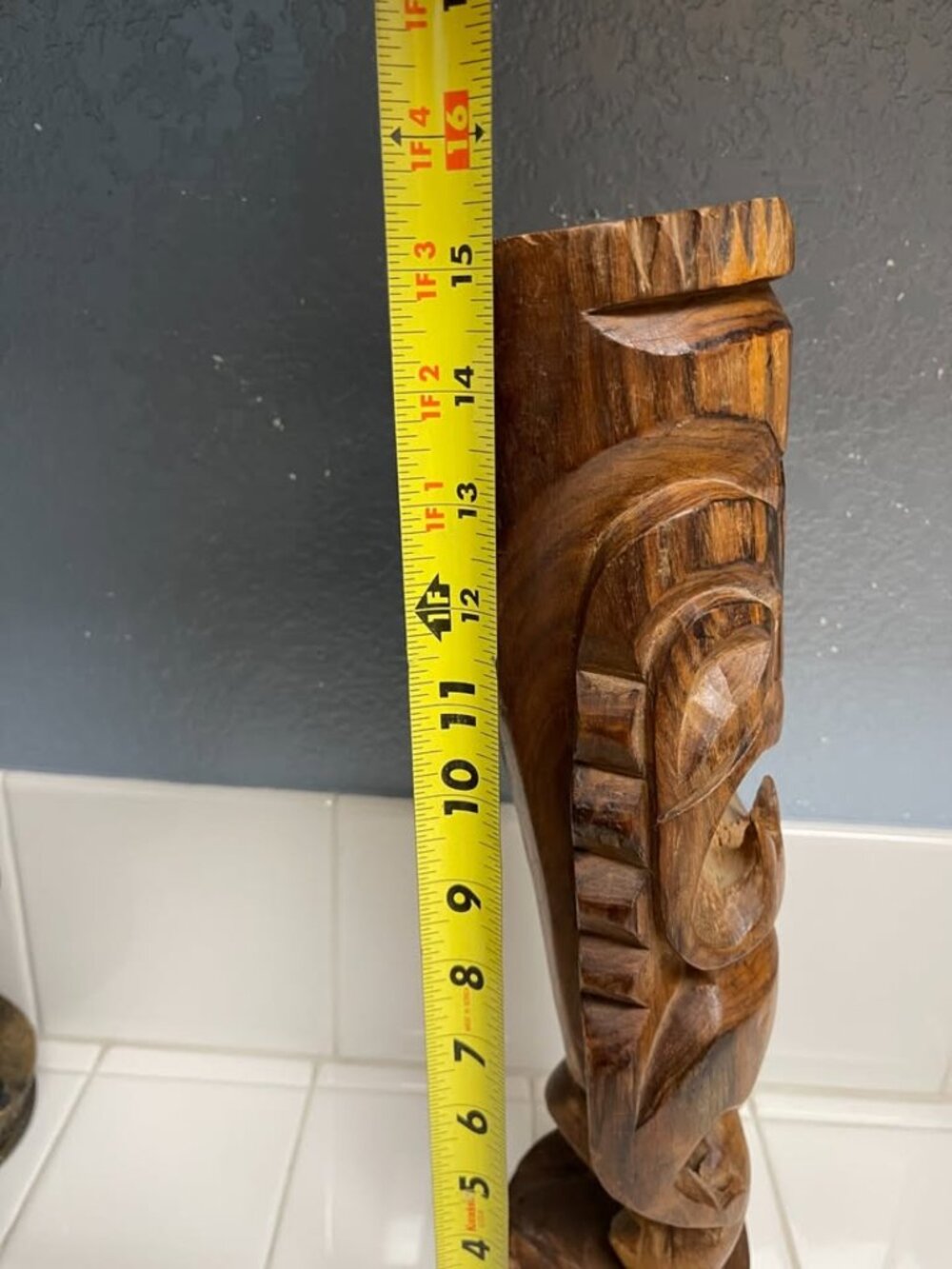 wooden tiki/totem - Picture 8 of 8